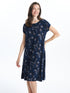 LC Waikiki Crew Neck Patterned Women's Dress